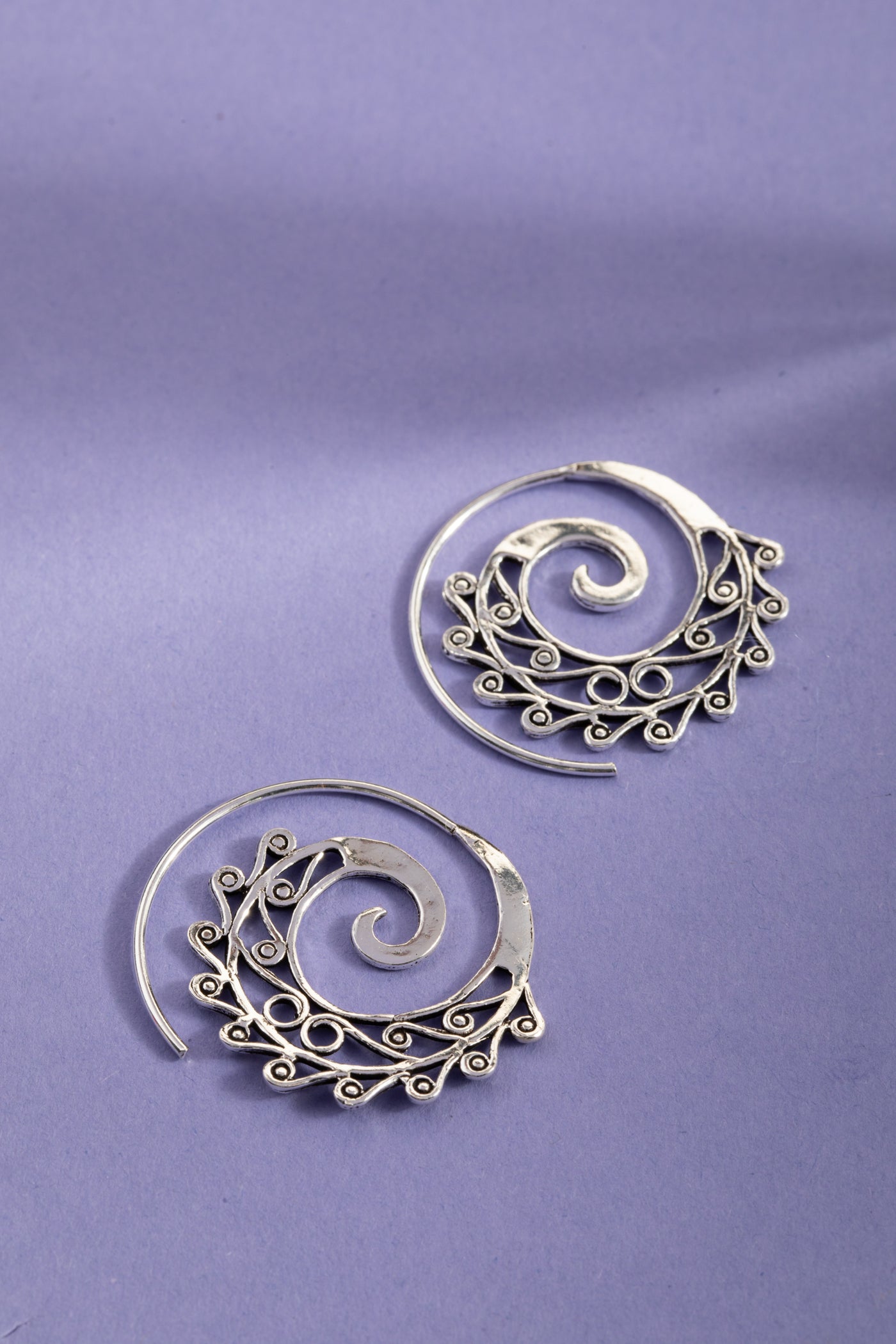 Infinite Spiral Earrings