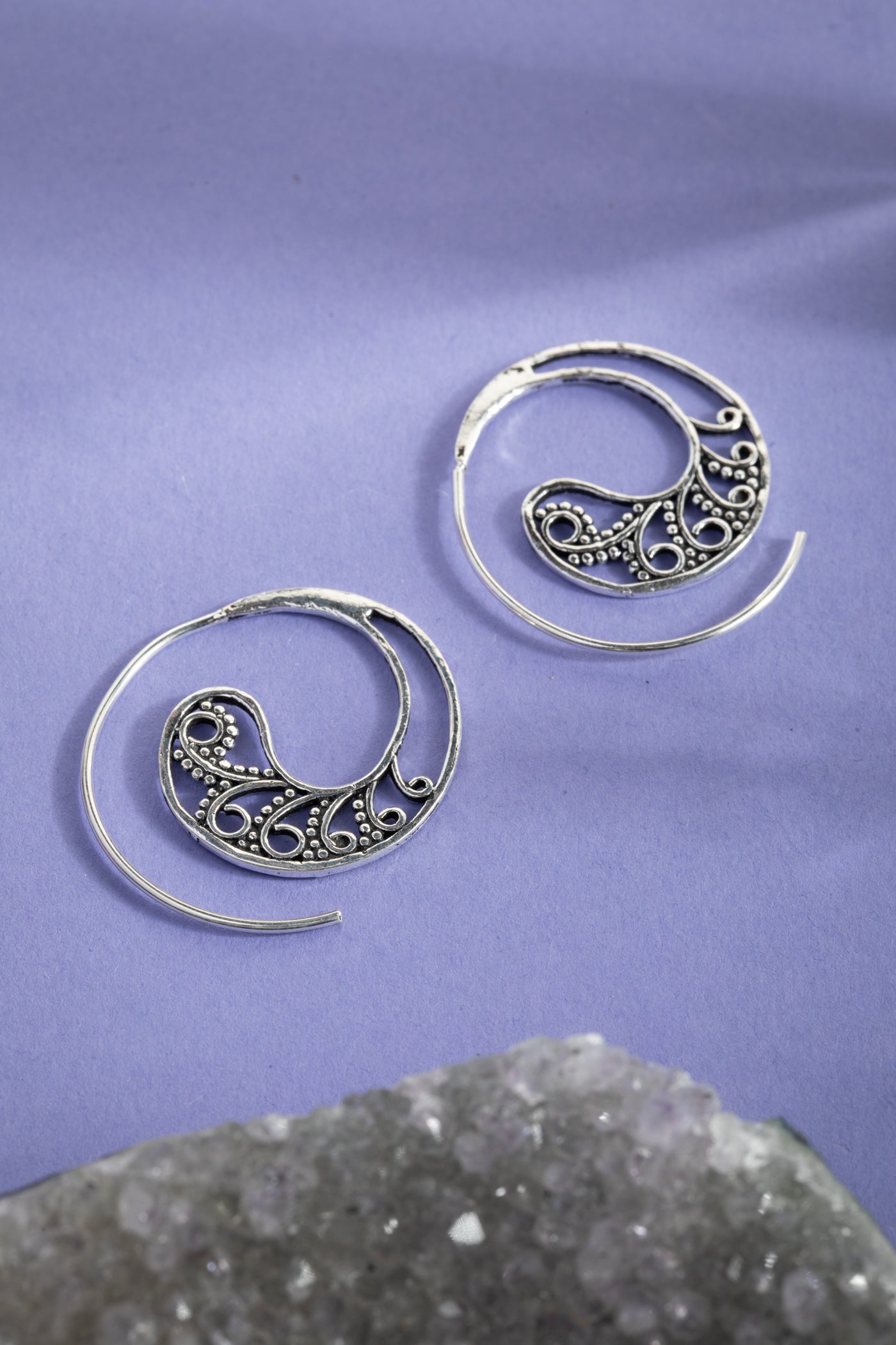 Infinite Spiral Earrings