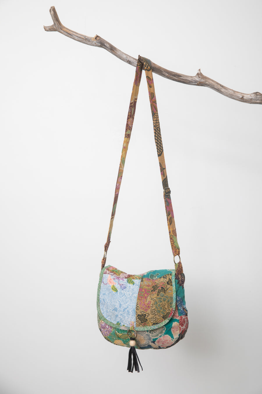 Java Patch Saddle Bag