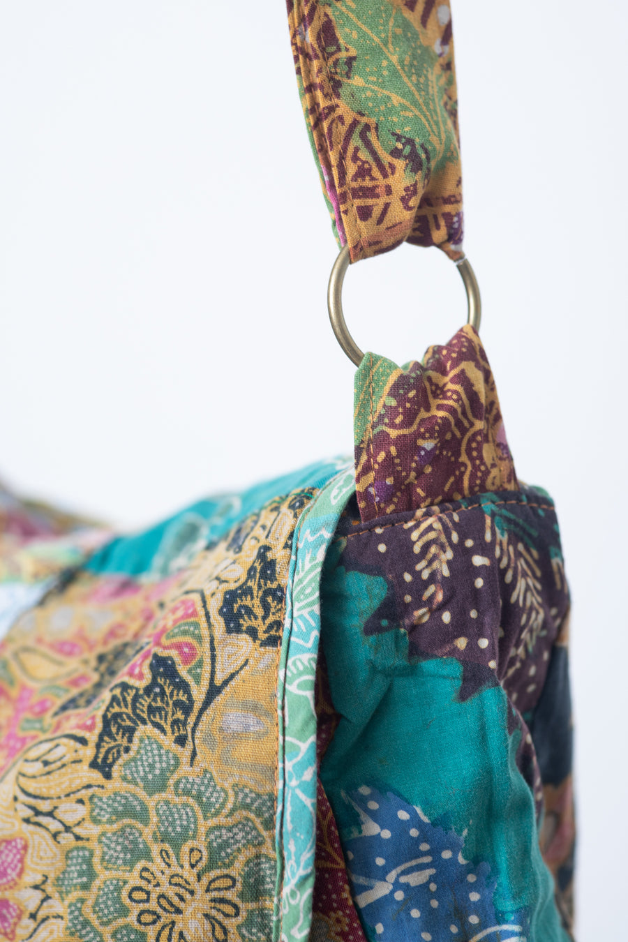 Java Patch Saddle Bag