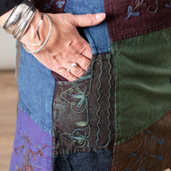 Jaya Kapasa Patchwork Jumper Skirt