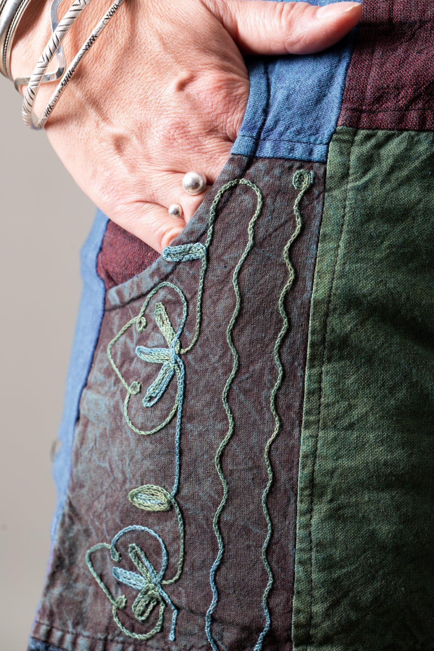 Jaya Kapasa Patchwork Jumper Skirt