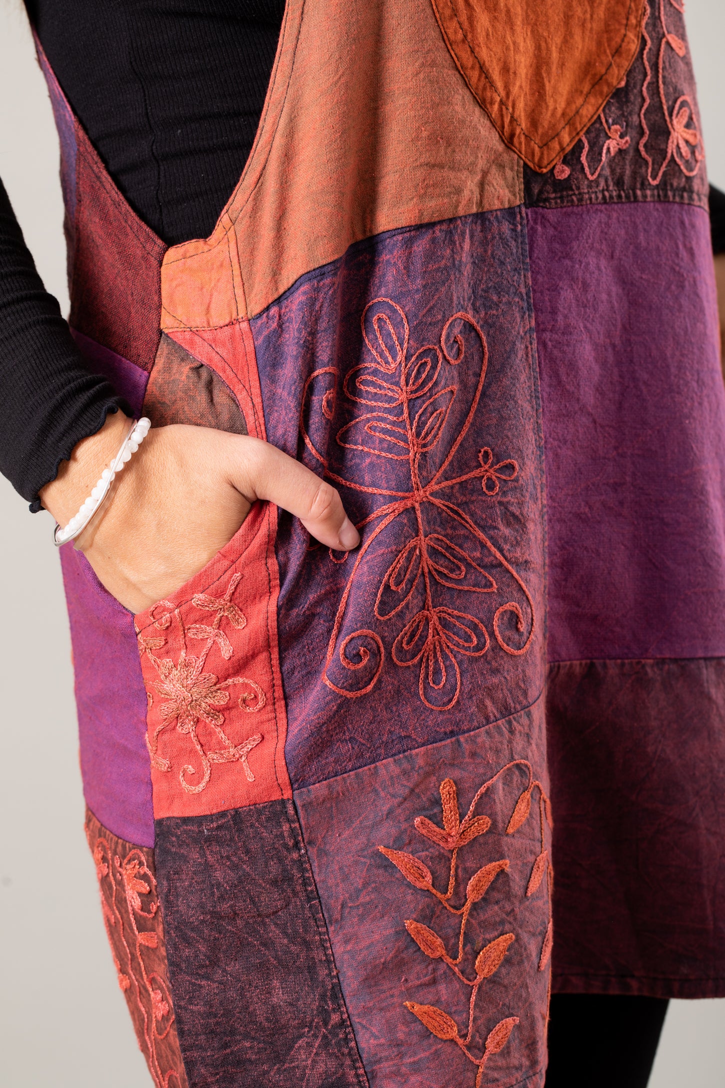 Jaya Kapasa Patchwork Jumper Skirt