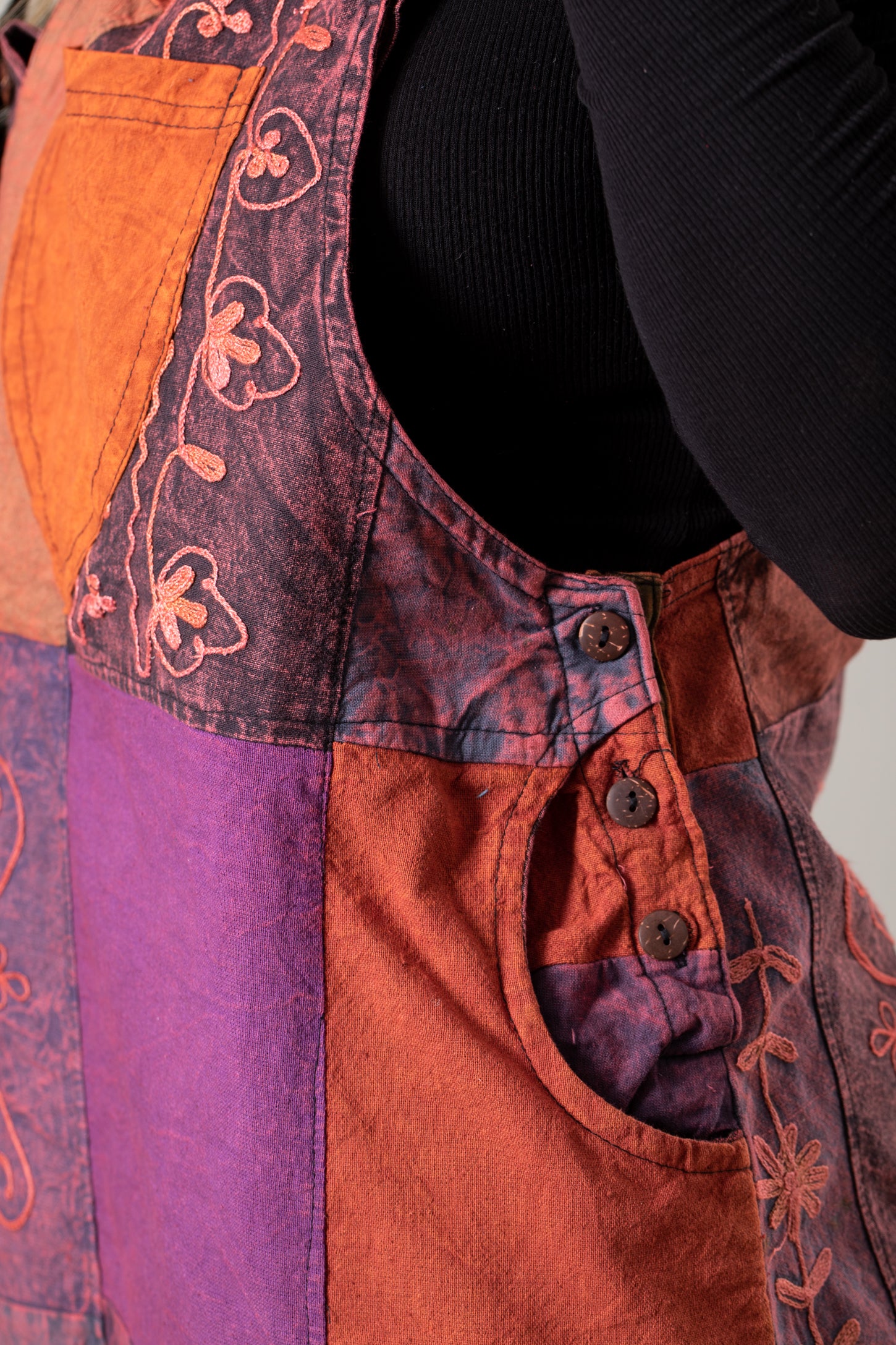 Jaya Kapasa Patchwork Jumper Skirt