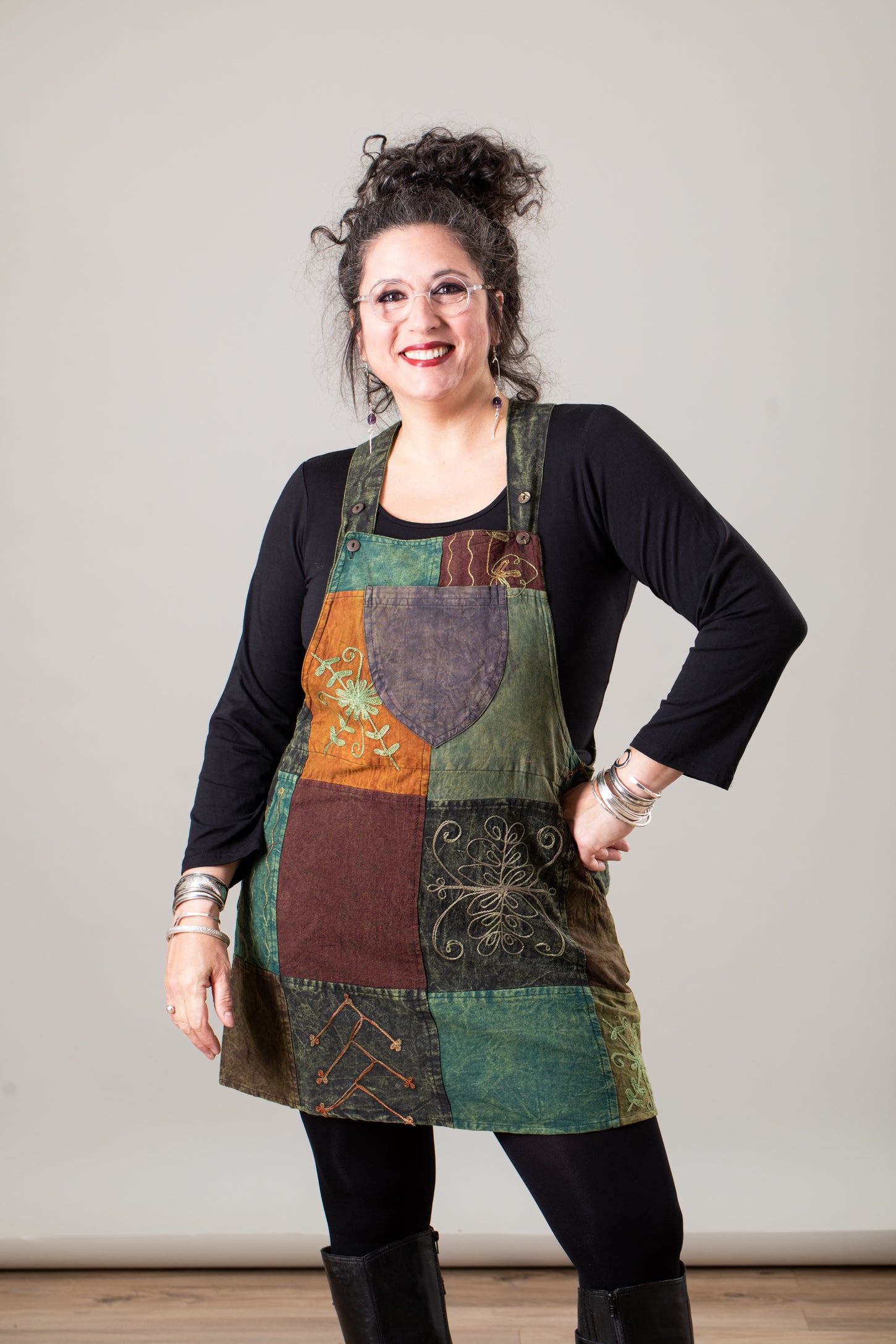 Jaya Kapasa Patchwork Jumper Skirt