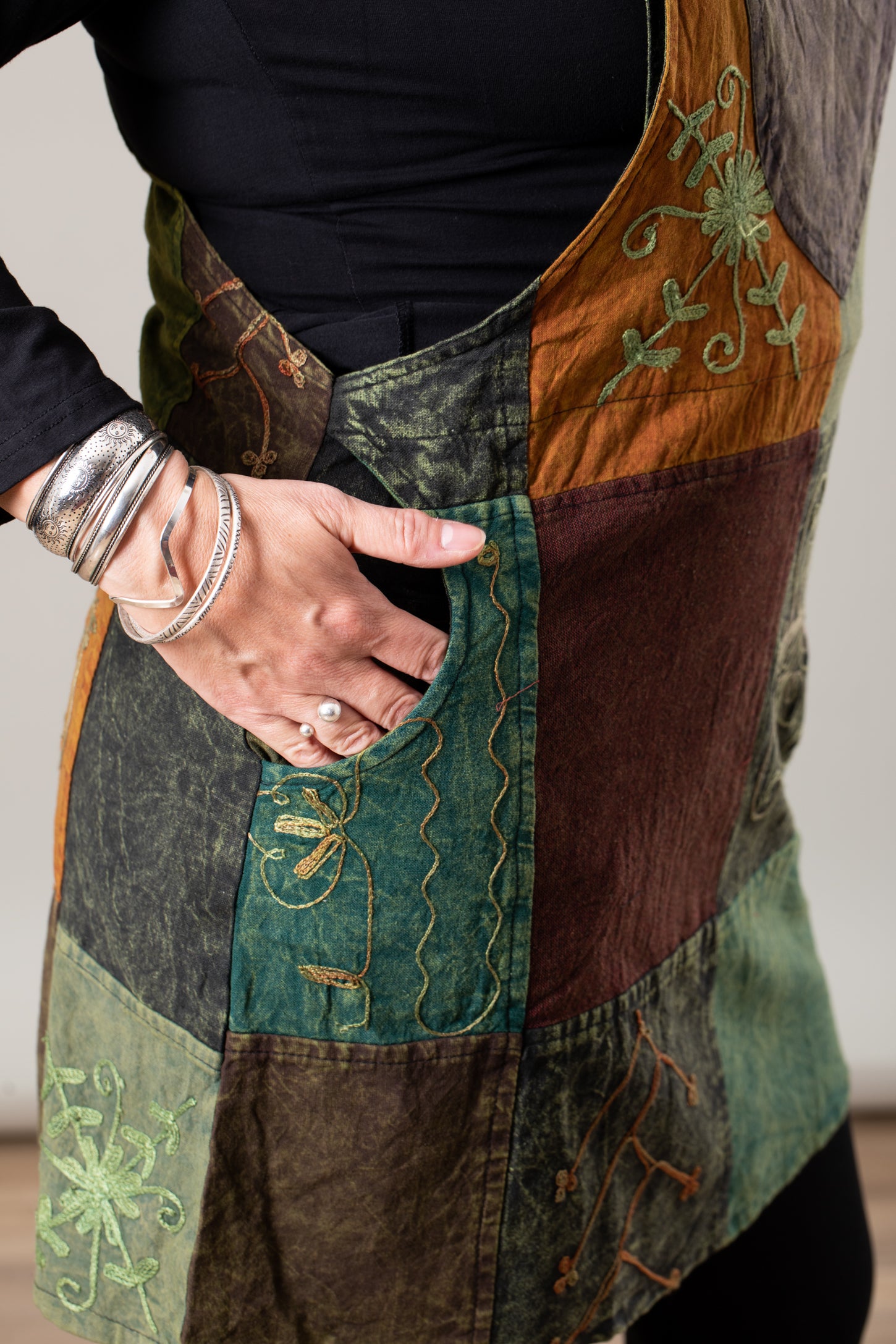 Jaya Kapasa Patchwork Jumper Skirt