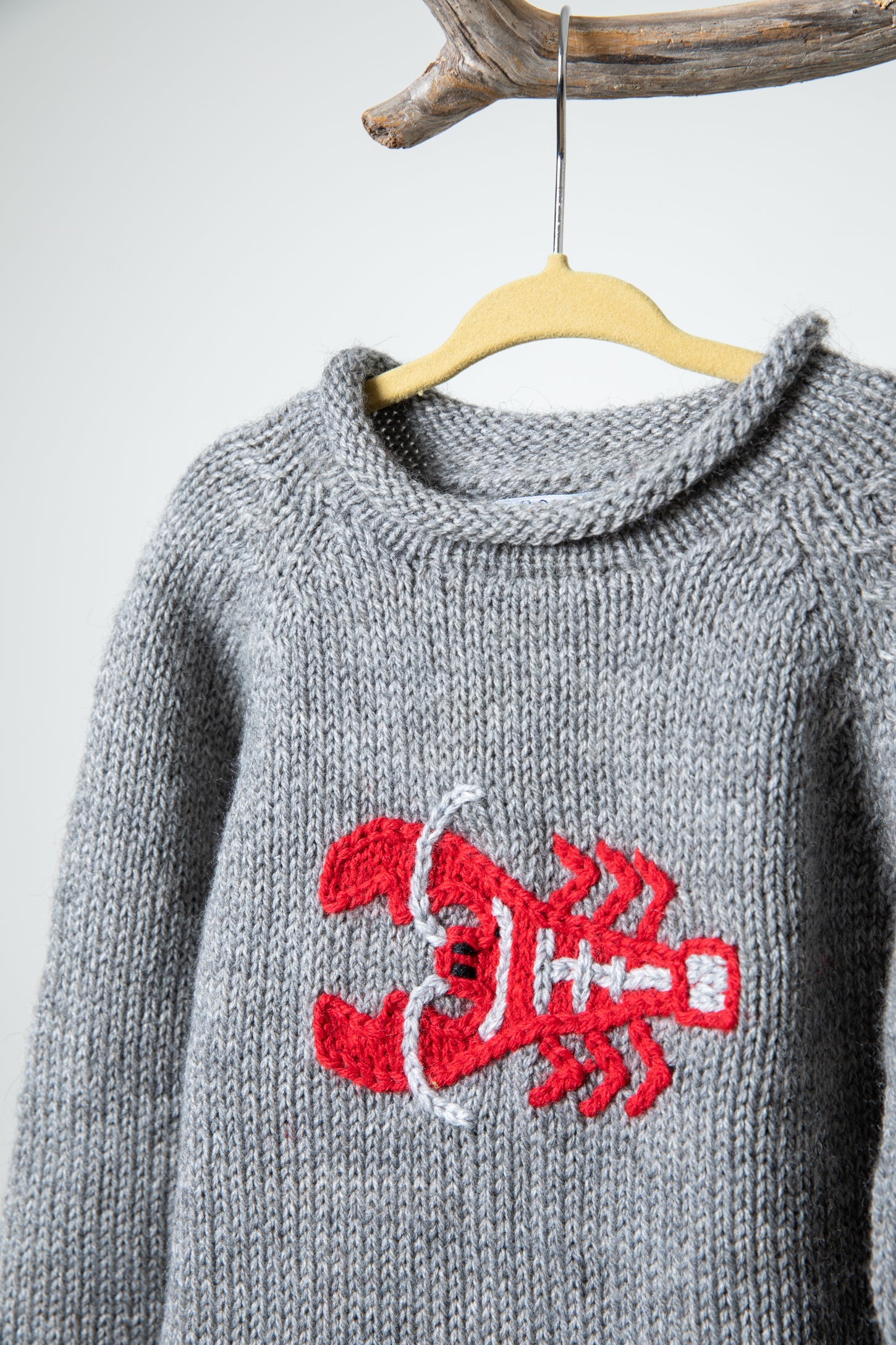 Kids Lobster Alpaca Sweater