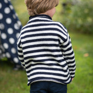 Striped Kids' Lobster Alpaca Sweater