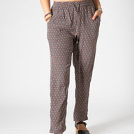 Lahari Patterned Straight Leg Pants