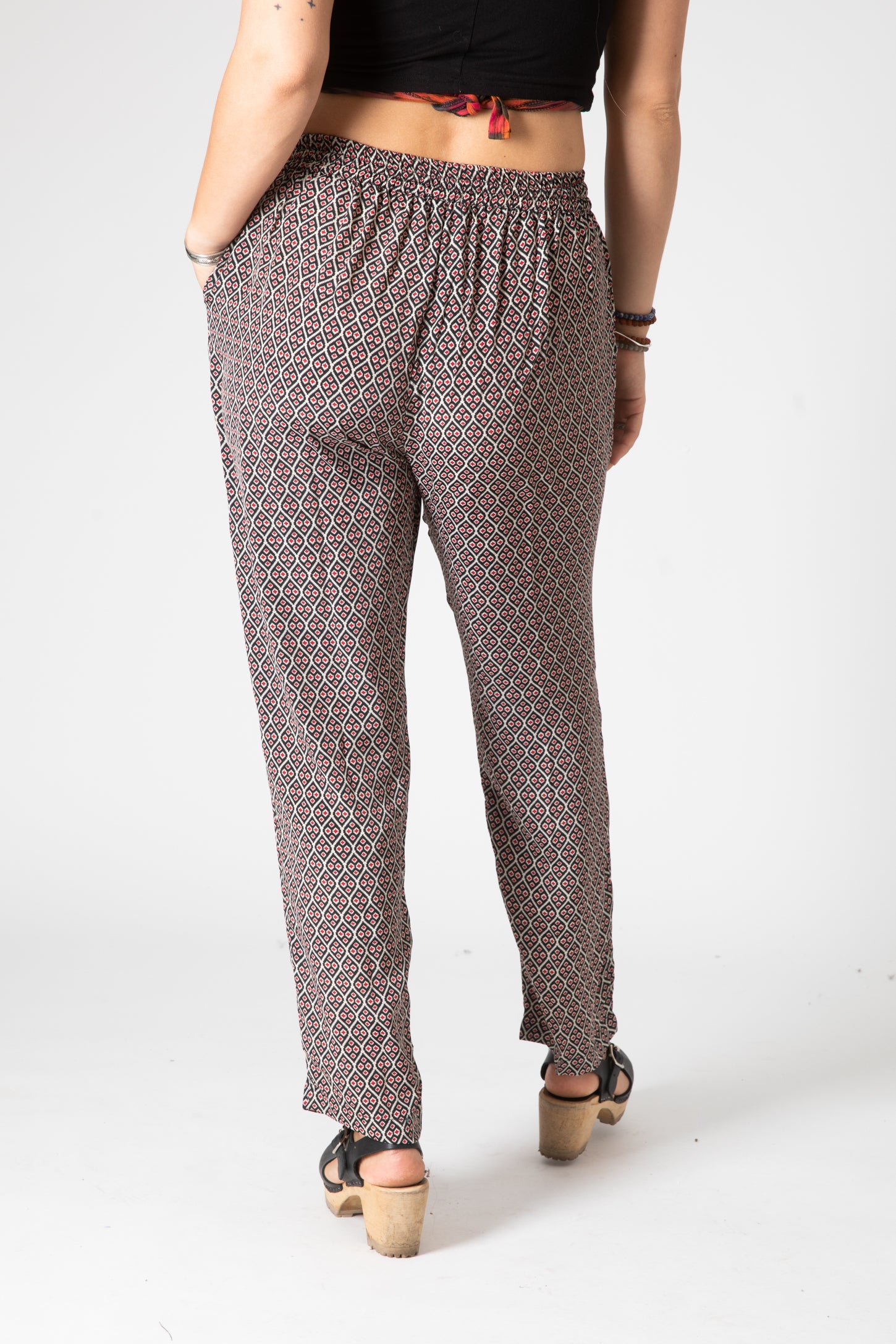Lahari Patterned Straight Leg Pants