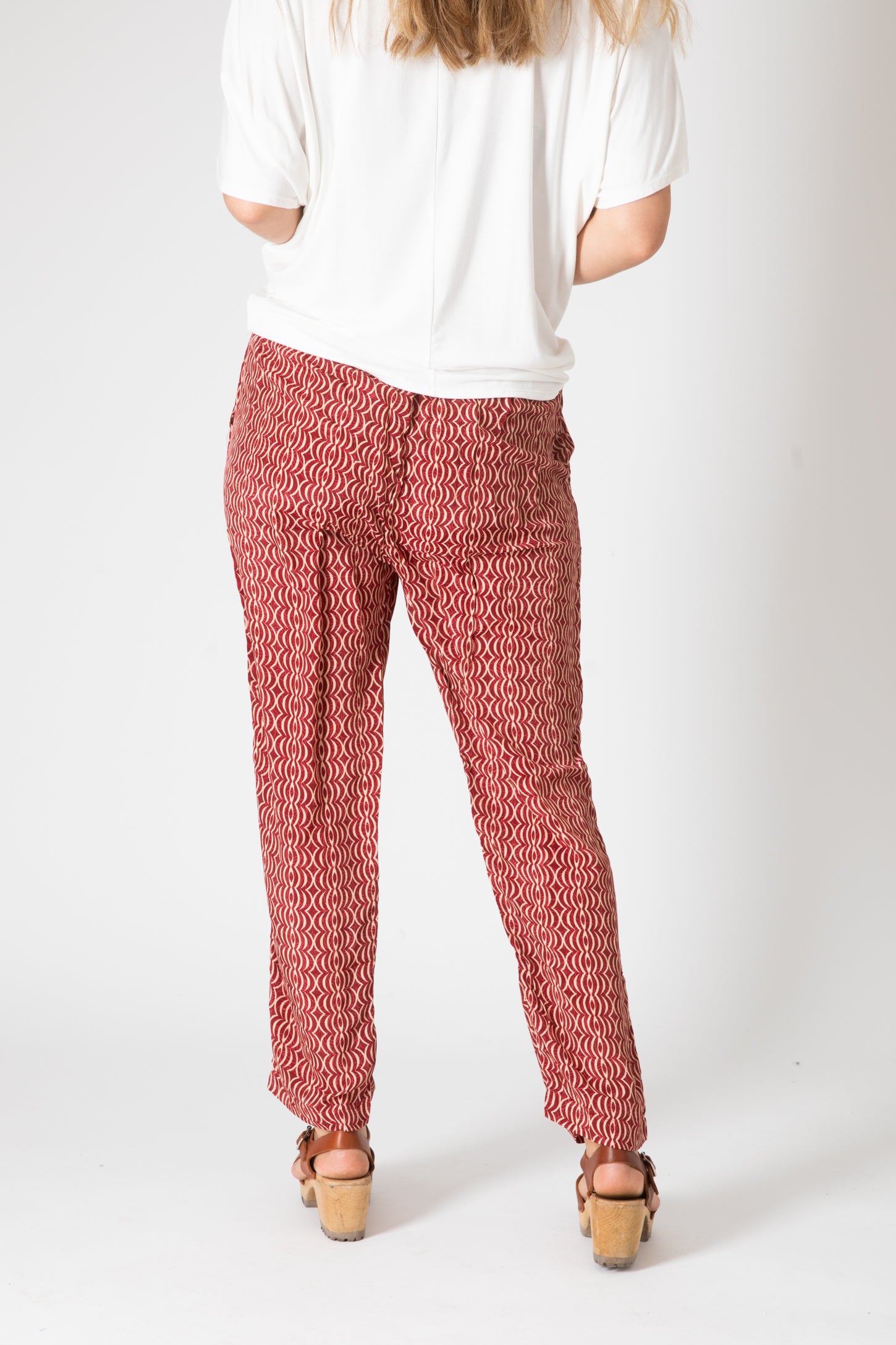 Lahari Patterned Straight Leg Pants