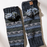 Larkya Wool Tasseled Leg Warmers