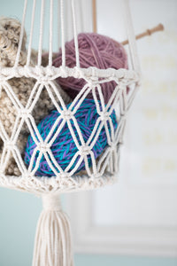 Macrame plant holder