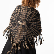 Magic Mudmee Tie Dye Fringe Shawl