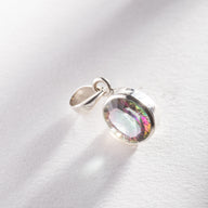 Mani Oval Mystic Topaz Pendant