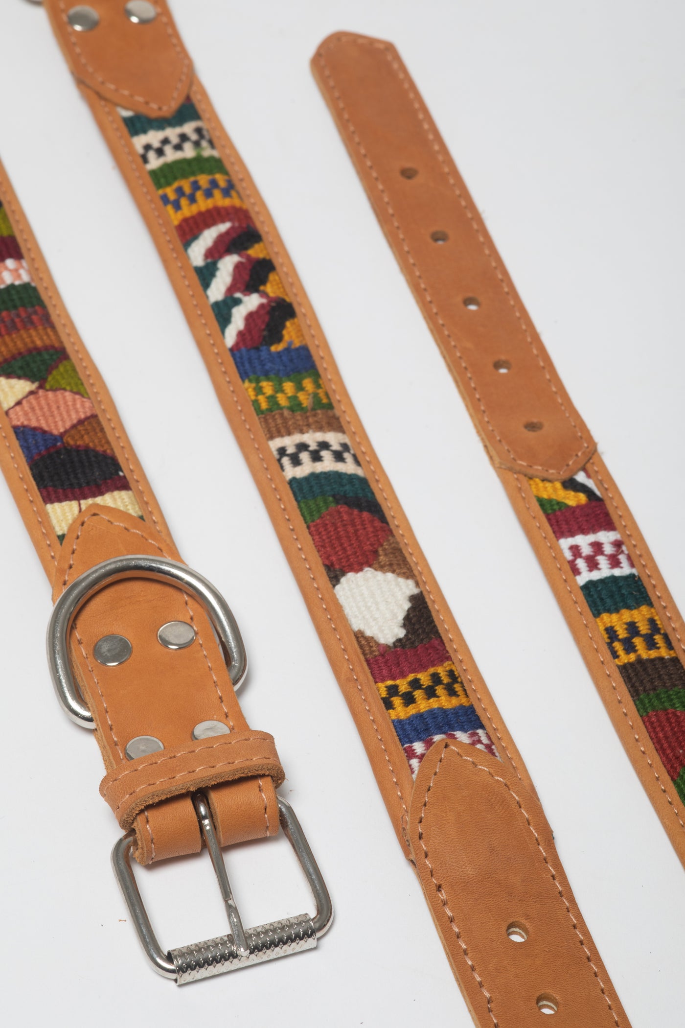 Maya Handmade Leather Dog Collar
