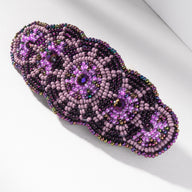 Mayan Beaded Barrette
