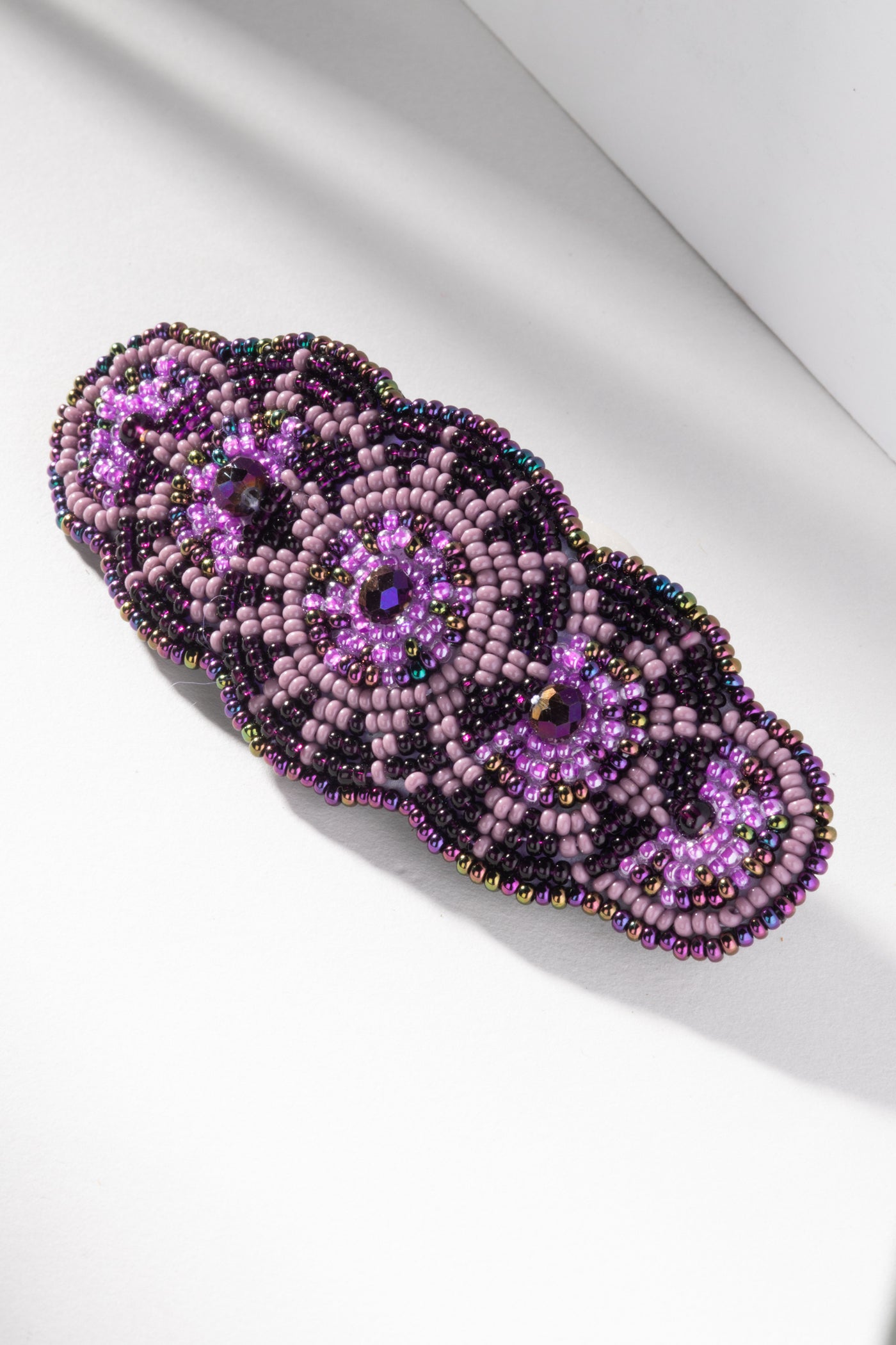 Mayan Beaded Barrette