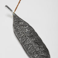Metal Leaf Incense Burner
