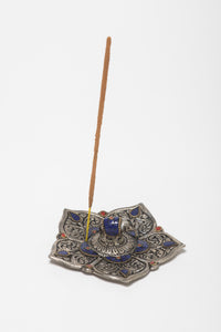 Metal sacred elephant incense burner