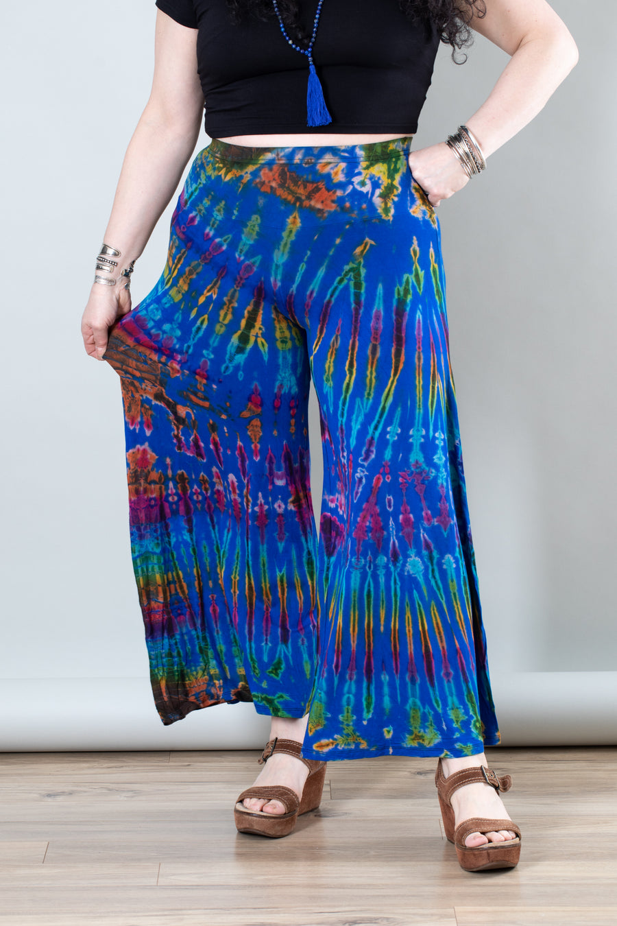 Mudmee Tie Dye Palazzo Pants