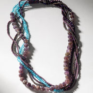 Multiway Magnetic Beaded Gemstone Necklace