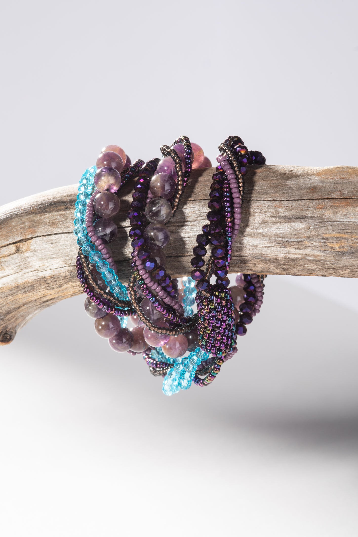 Magnetic bead best sale necklace