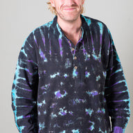 Nalu Tie Dye Nehru Collar Shirt