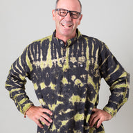 Nalu Tie Dye Nehru Collar Shirt