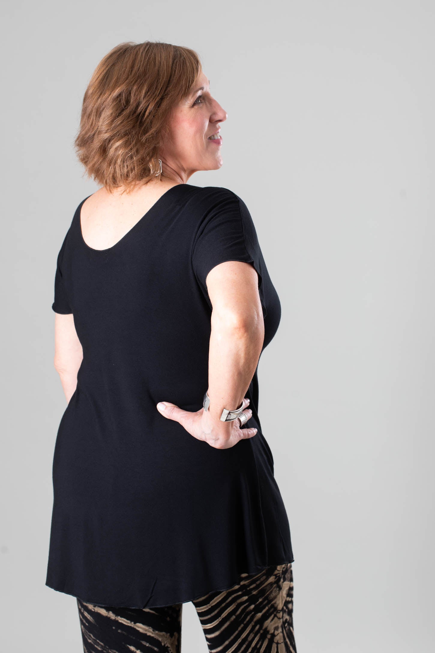 Ophelia Short Sleeve Swing Top