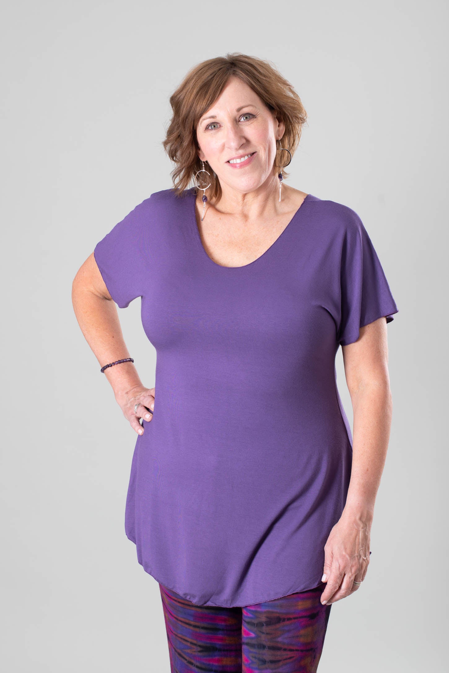 Ophelia Short Sleeve Swing Top