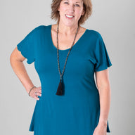 Ophelia Short Sleeve Swing Top