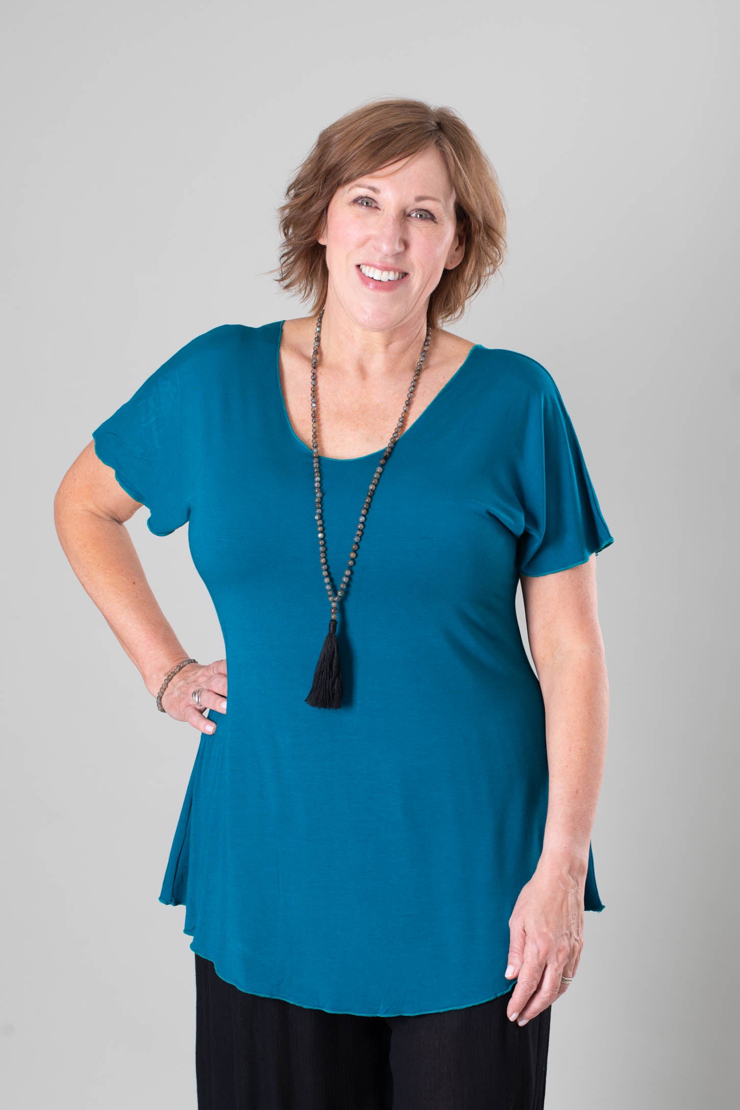 Ophelia Short Sleeve Swing Top