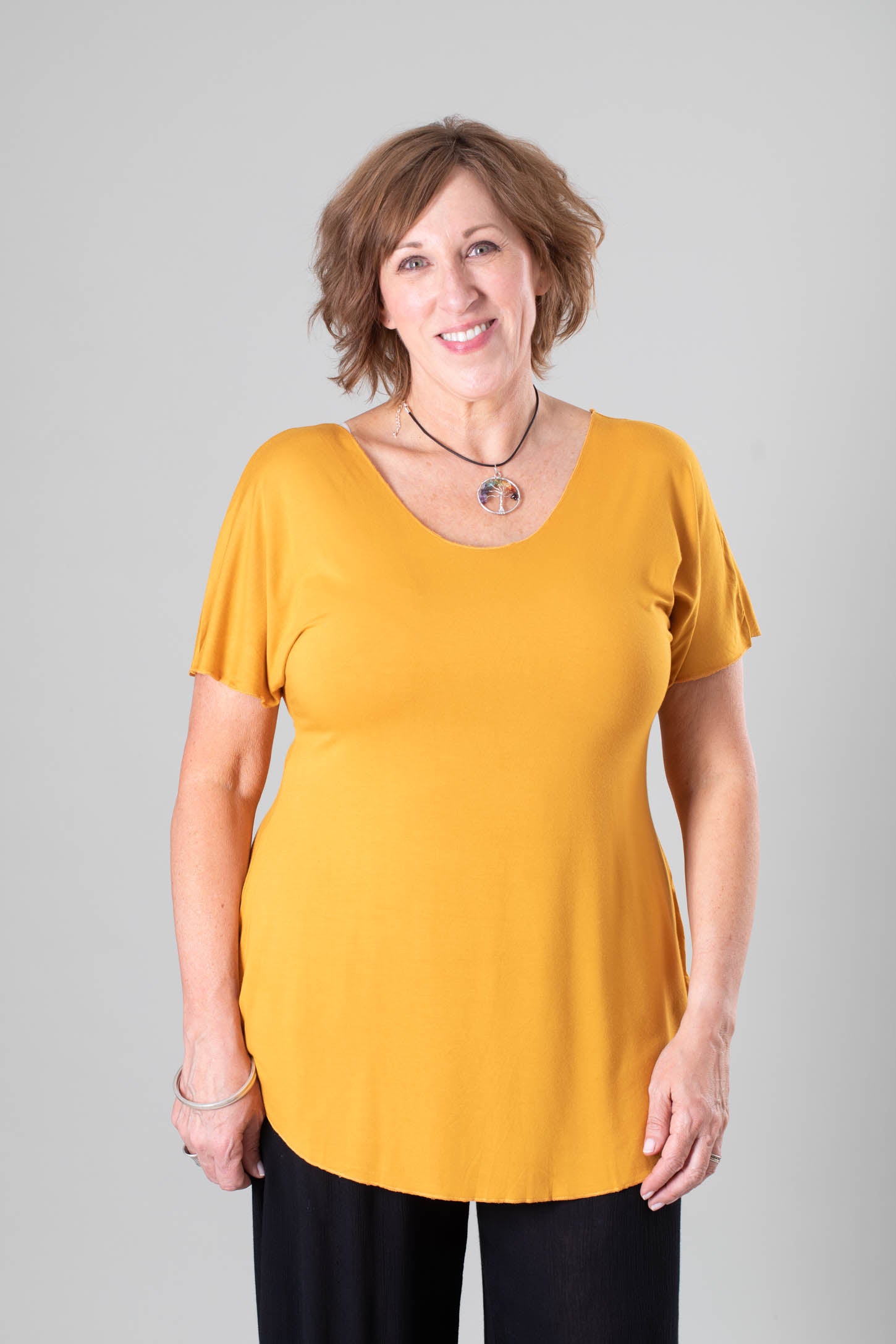 Ophelia Short Sleeve Swing Top