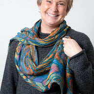 Orbital Apogee  Stretchy Scarf