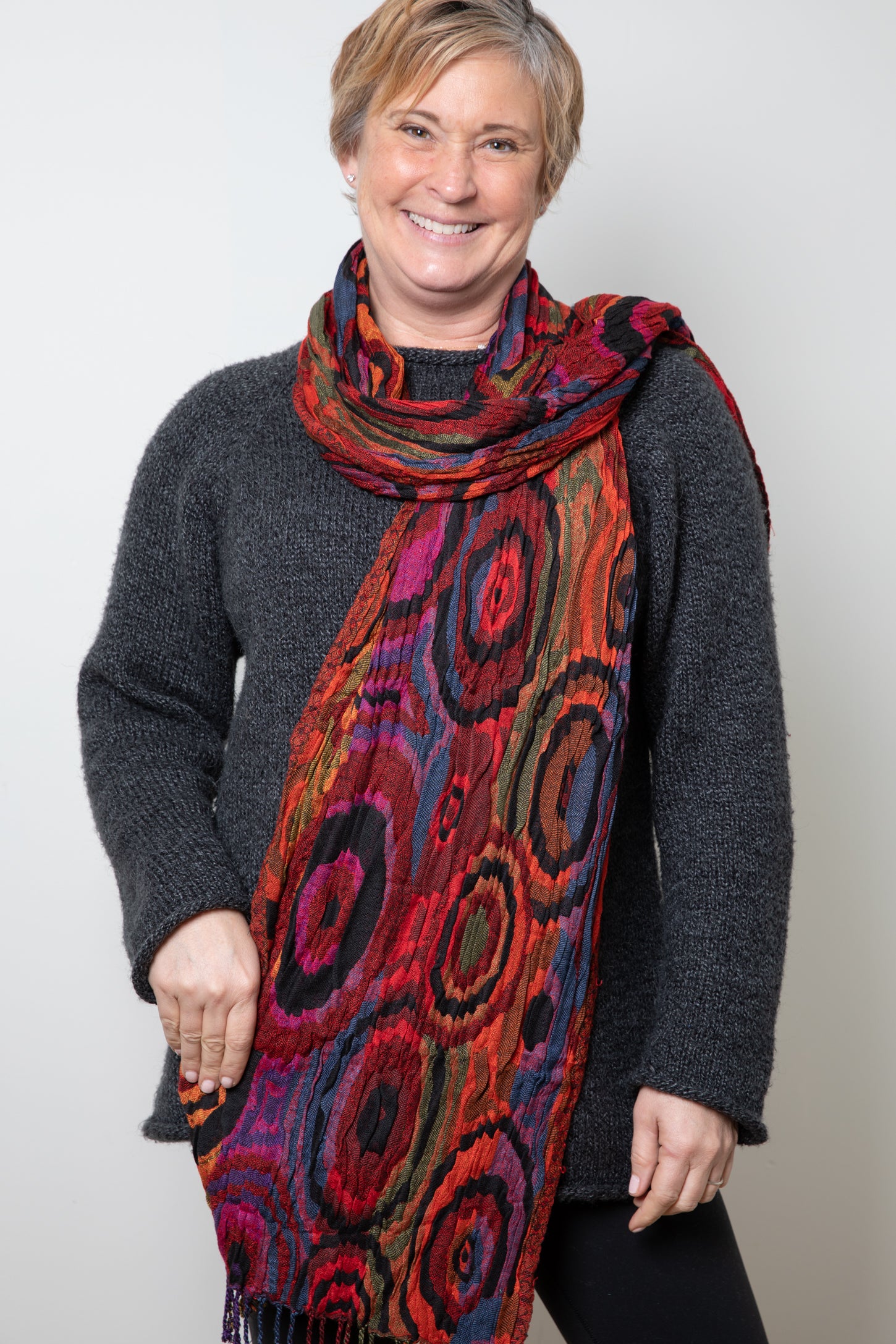 Orbital Apogee Stretchy Scarf Mexicali Blues