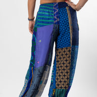 Patchwork Paravi Harem Pants