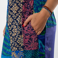 Patchwork Paravi Harem Pants