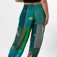 Patchwork Paravi Harem Pants