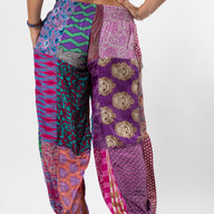 Patchwork Paravi Harem Pants
