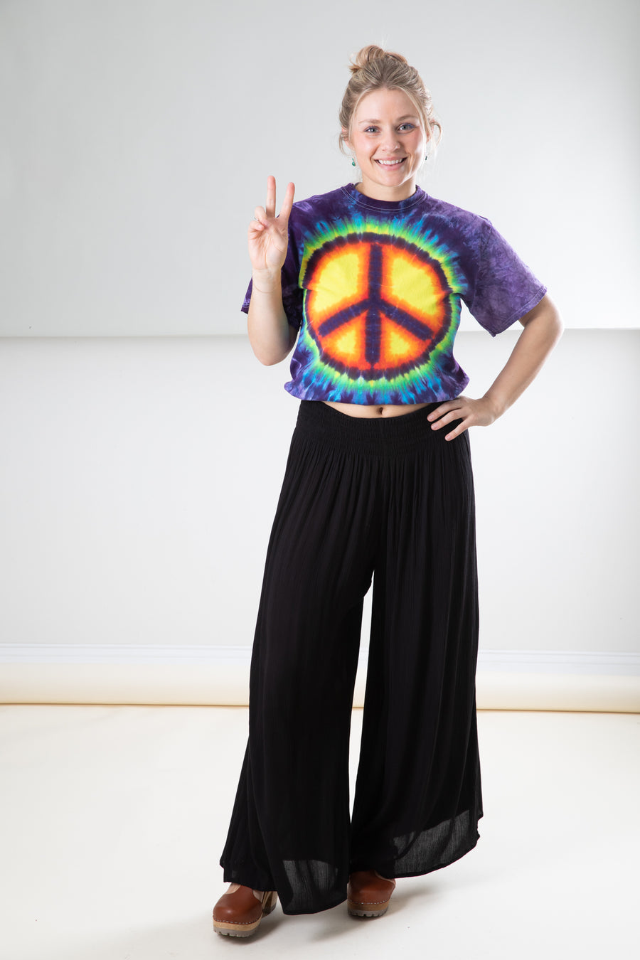 Peace Sign Tie Dye T