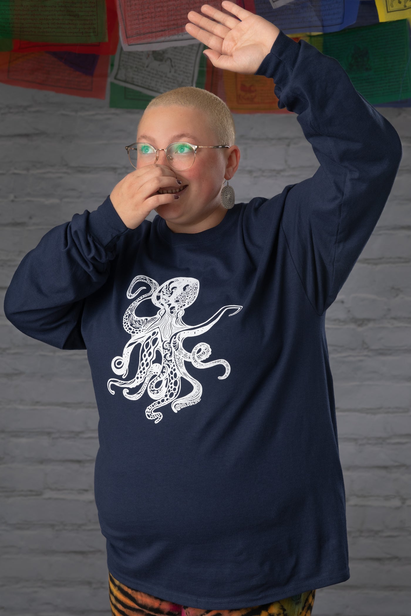 Poseidon The Octopus L/S T-Shirt