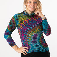 Quinn Mudmee Tie Dye Turtleneck
