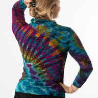 Quinn Mudmee Tie Dye Turtleneck