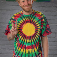 Rasta Burst Tie Dye