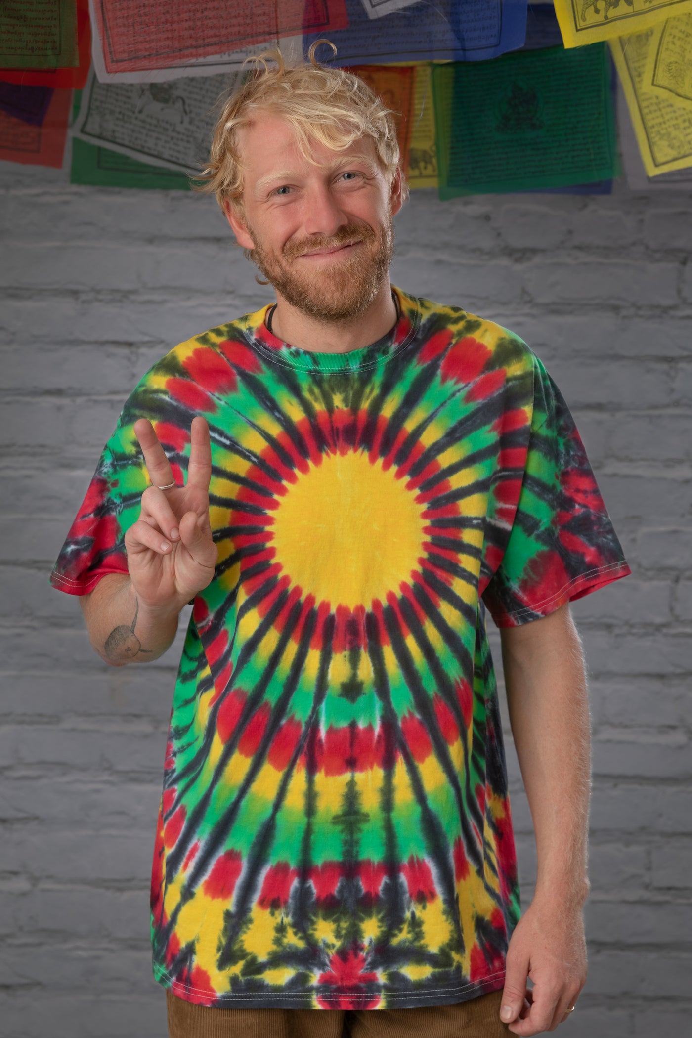 Rasta Burst Tie Dye