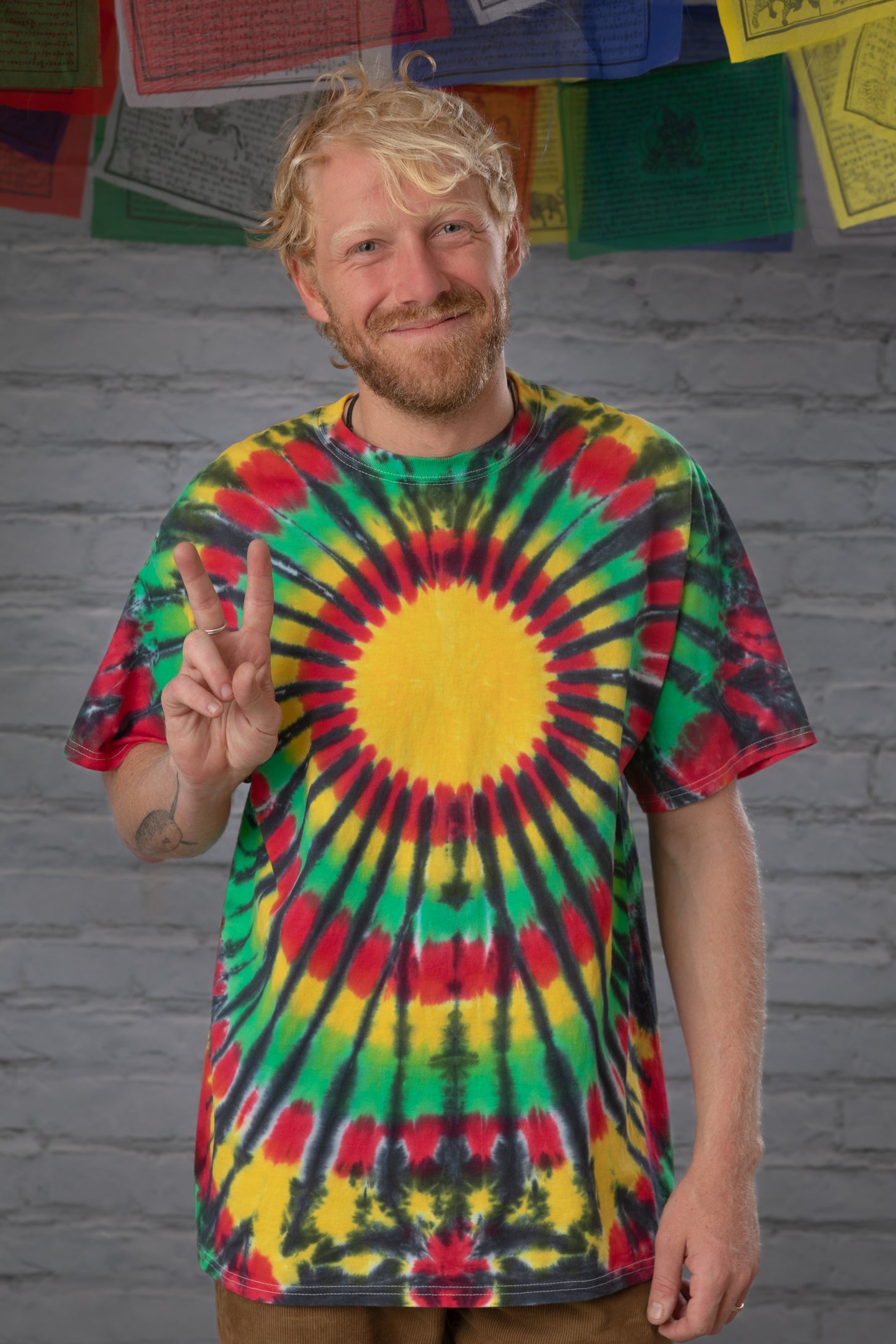 Rasta Burst Tie Dye