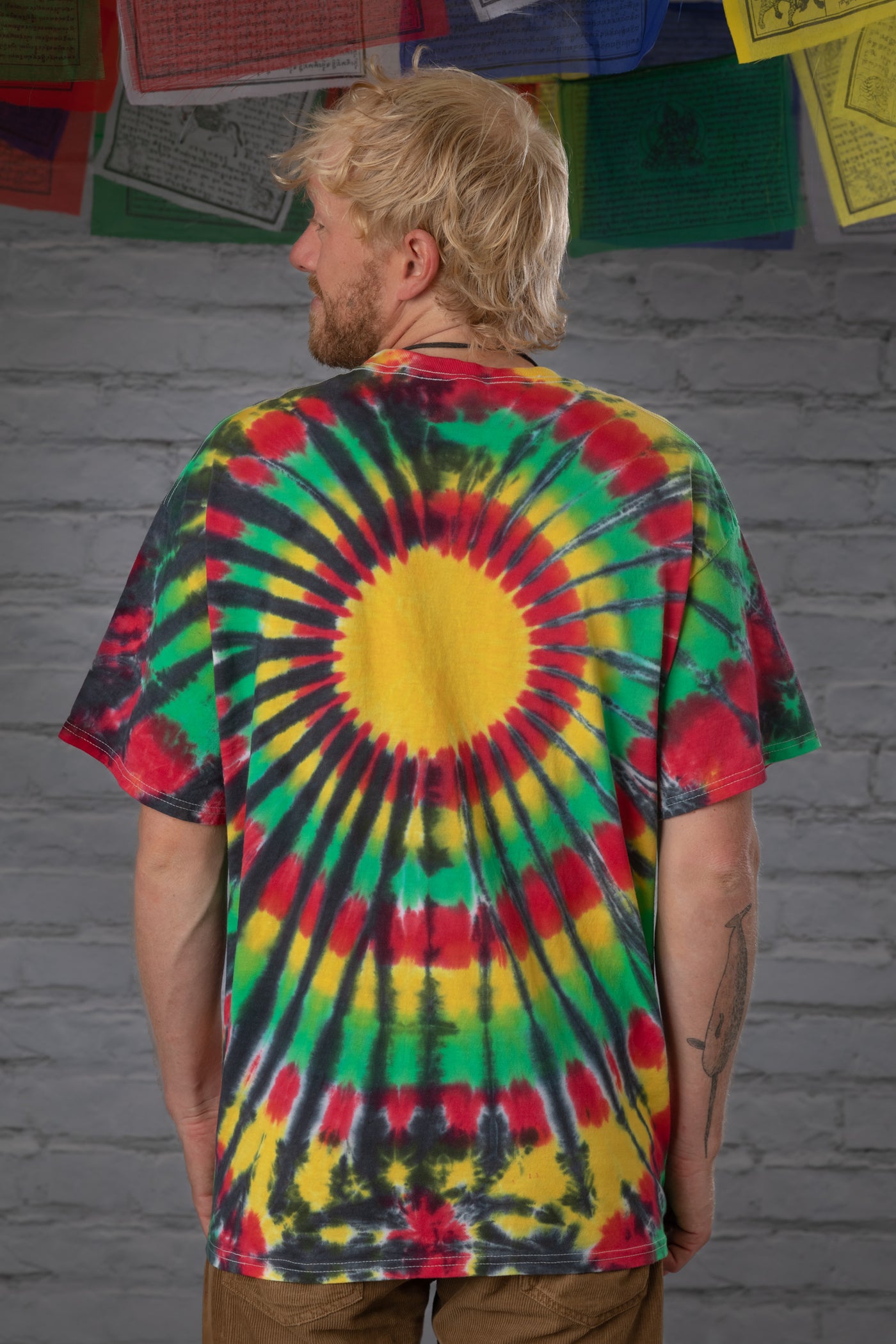 Rasta Burst Tie Dye