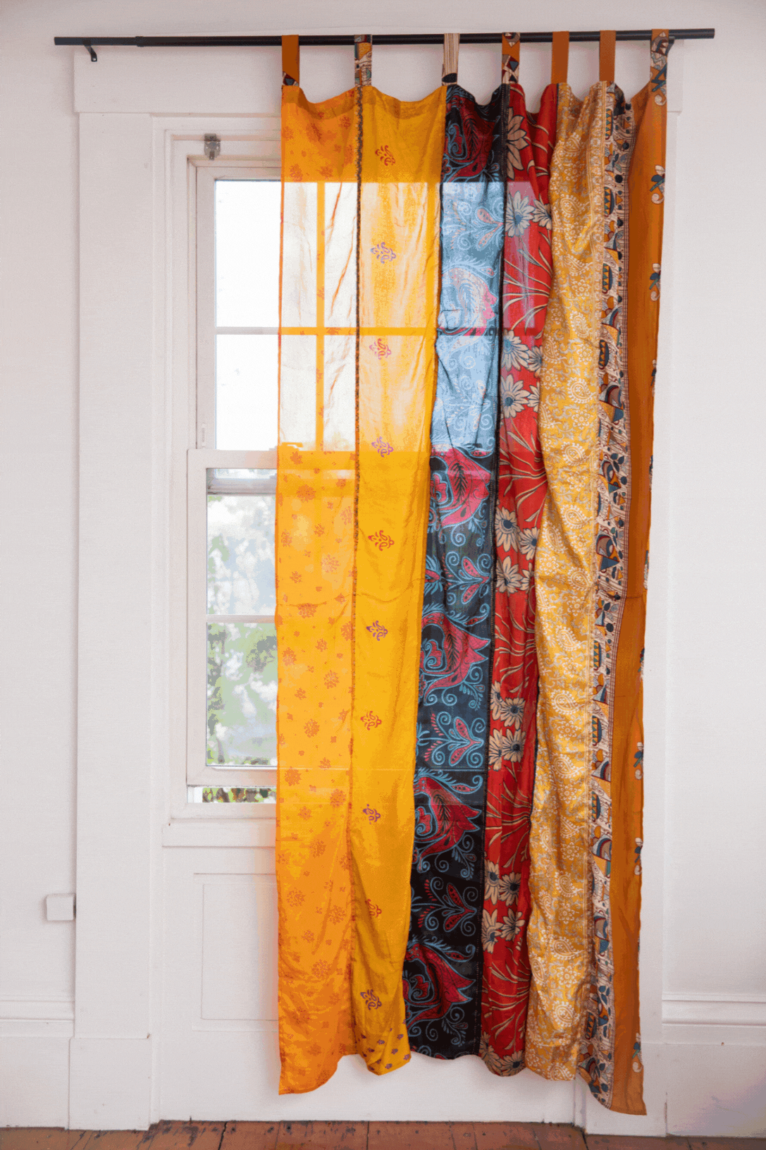 Recycled Silk Panel Curtain