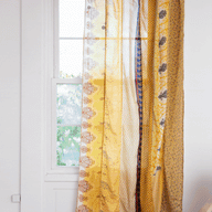 Recycled Silk Panel Curtain